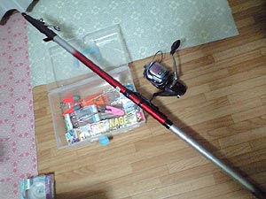 投げ釣り道具一式 投げ釣り道具一式